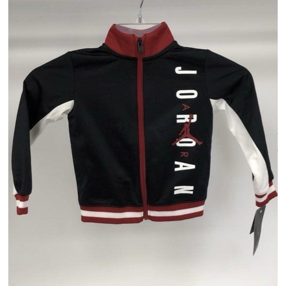 Michael Jordan Toddler Size 2t with Tags Red White and Black Jacket Full Zip‎